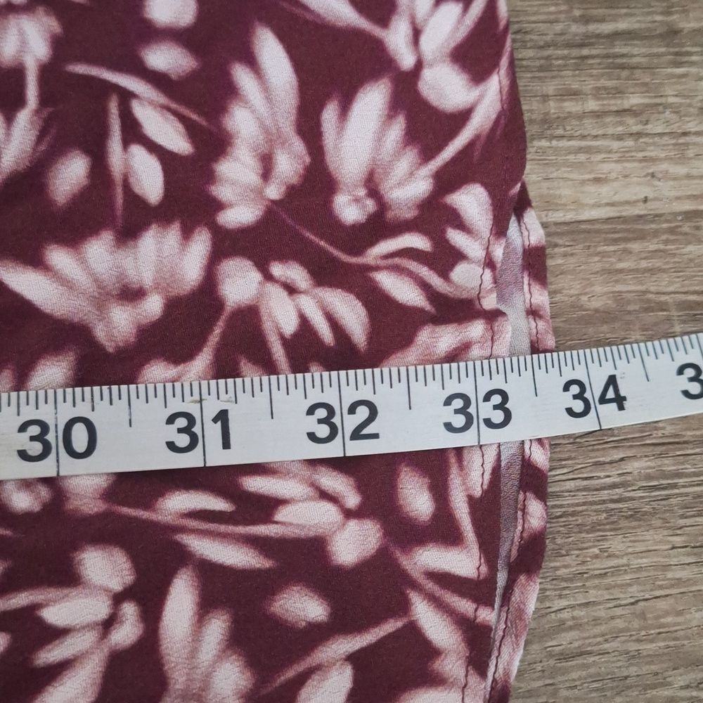 Madewell Smocked Y Neck floral mini dress size Large NWT - Picture 7 of 9